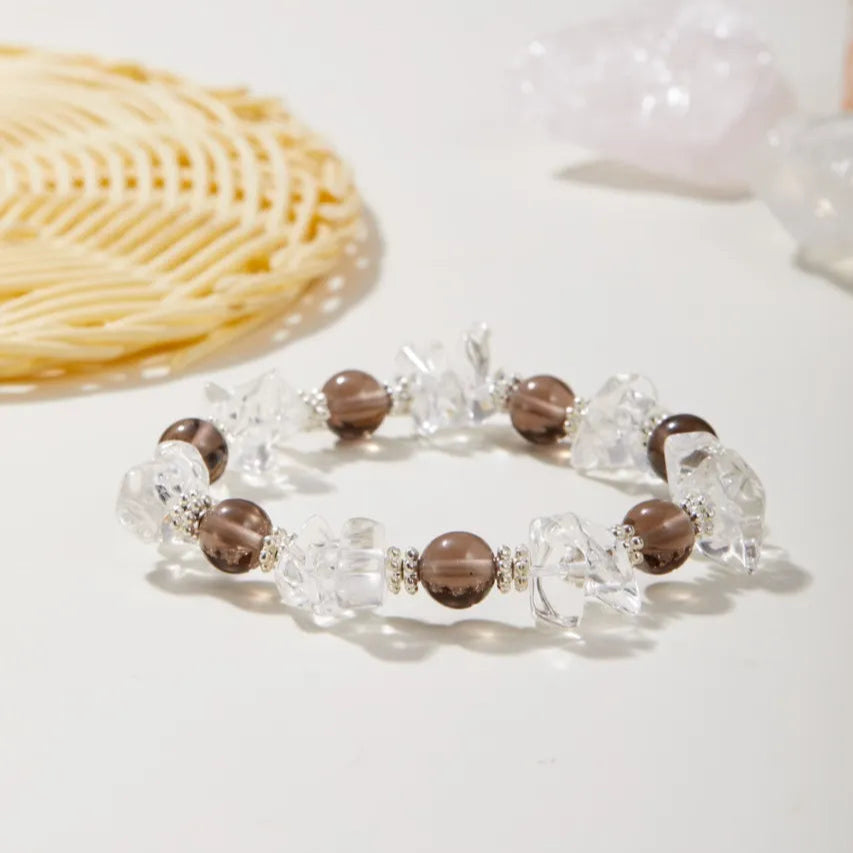 Elemental Flow Smoky Quartz Bracelet