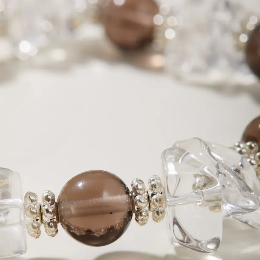 Elemental Flow Smoky Quartz Bracelet
