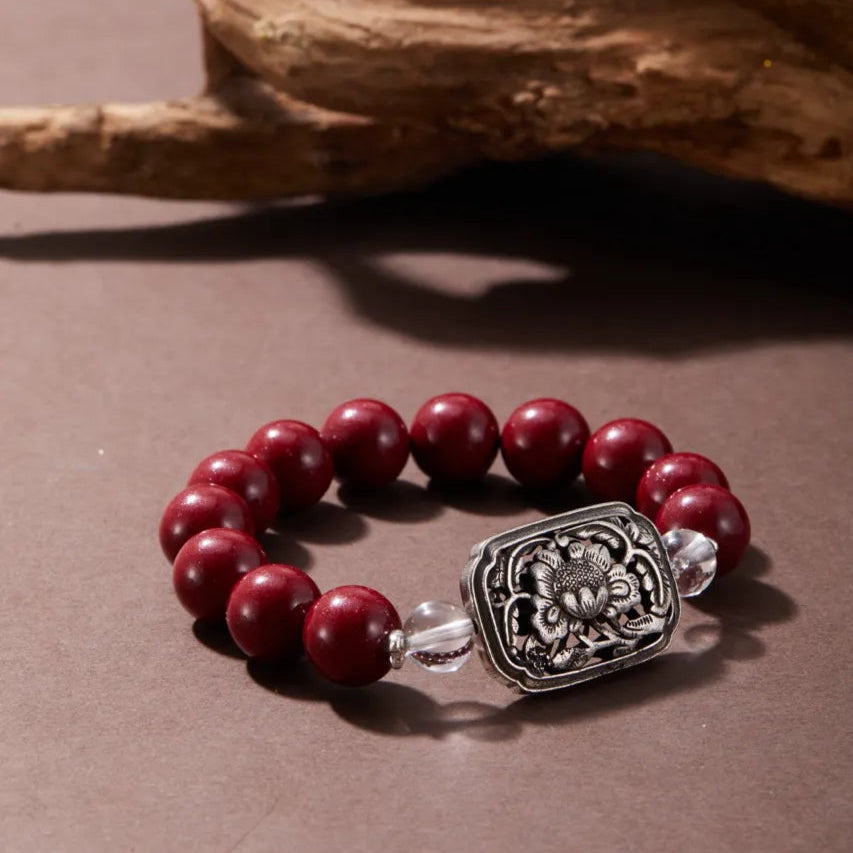 Lucky Charm Goldstone Bracelet