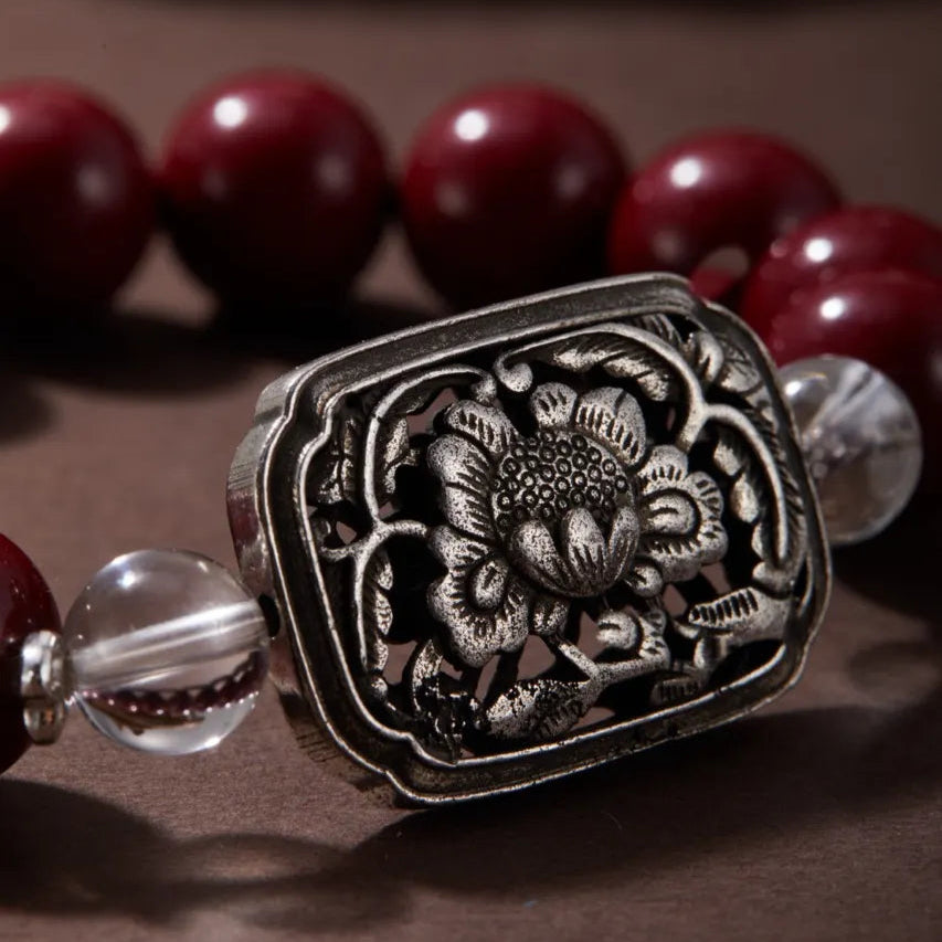 Lucky Charm Goldstone Bracelet