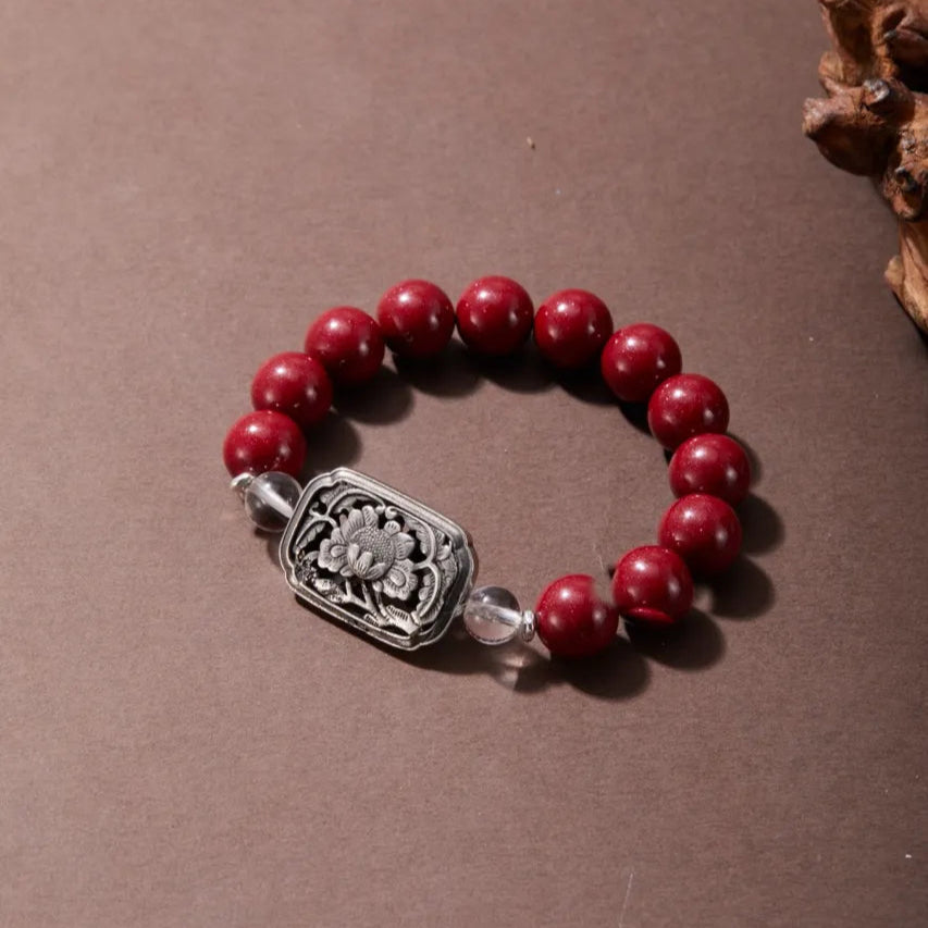 Lucky Charm Goldstone Bracelet