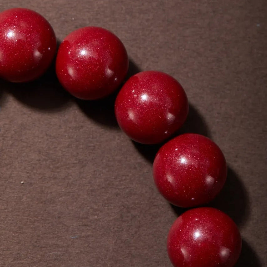 Lucky Charm Goldstone Bracelet