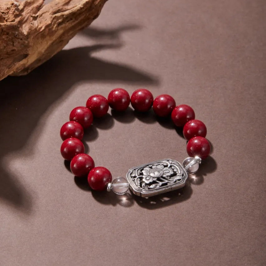 Lucky Charm Goldstone Bracelet