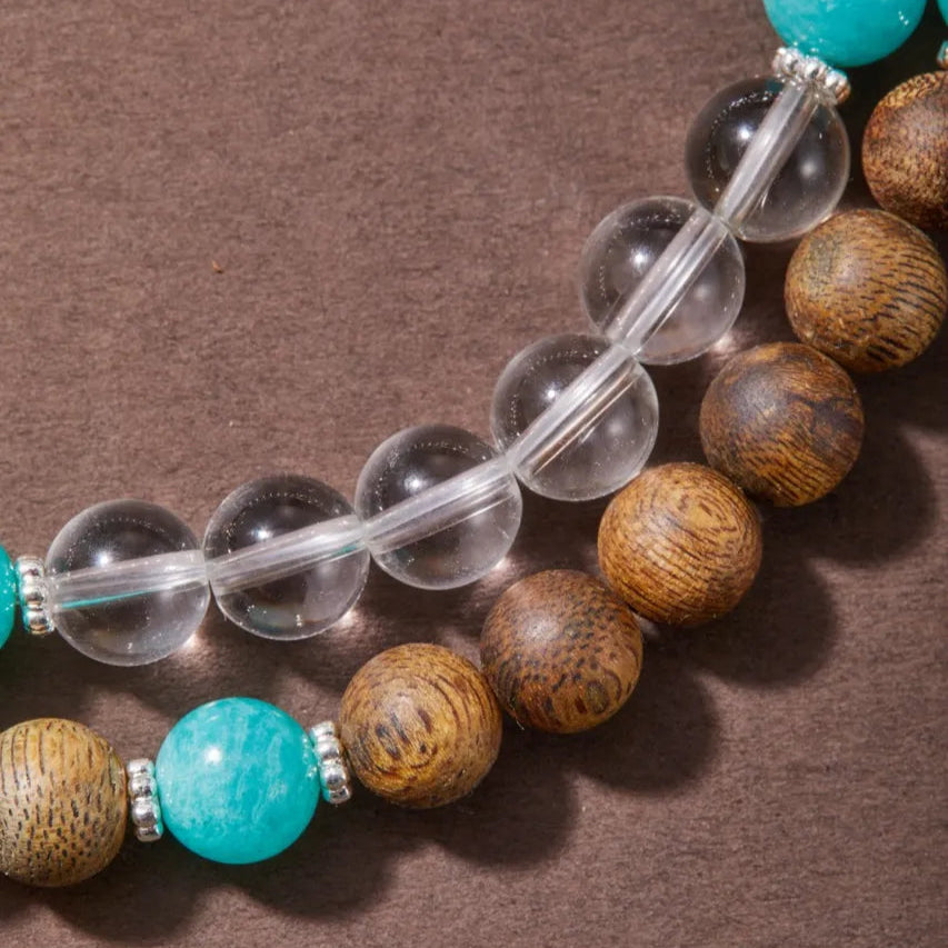 Agarwood Harmony Amazonite Bracelet