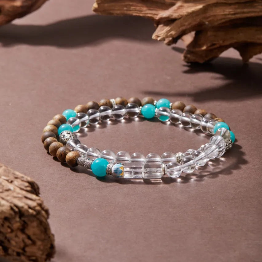 Agarwood Harmony Amazonite Bracelet