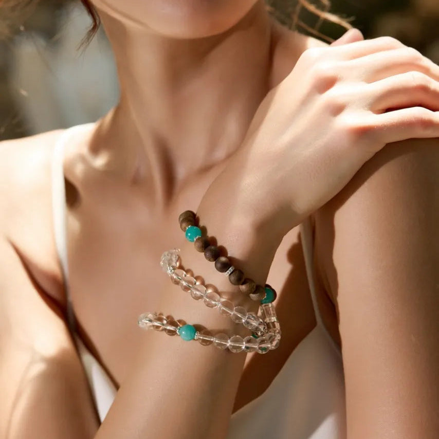 Agarwood Harmony Amazonite Bracelet