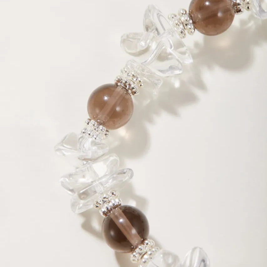 Elemental Flow Smoky Quartz Bracelet