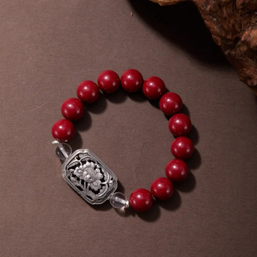Lucky Charm Goldstone Bracelet