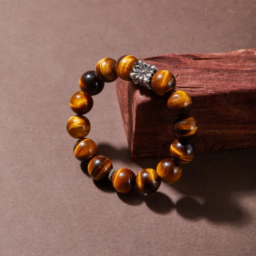 Lucky Charm Tiger’s Eye Bracelet