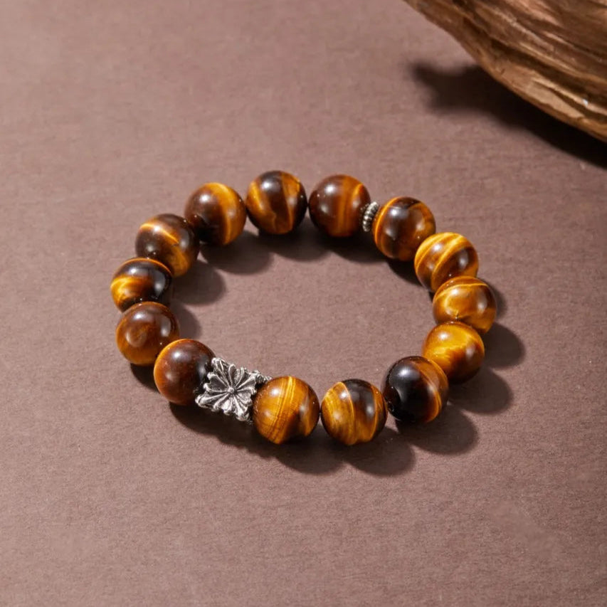 Lucky Charm Tiger’s Eye Bracelet