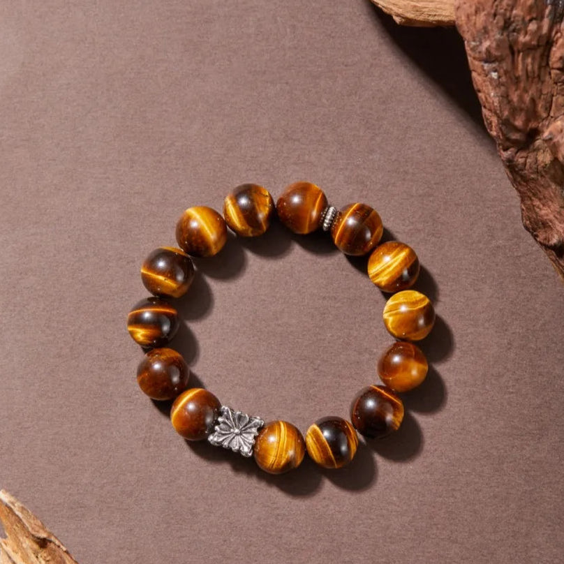 Lucky Charm Tiger’s Eye Bracelet