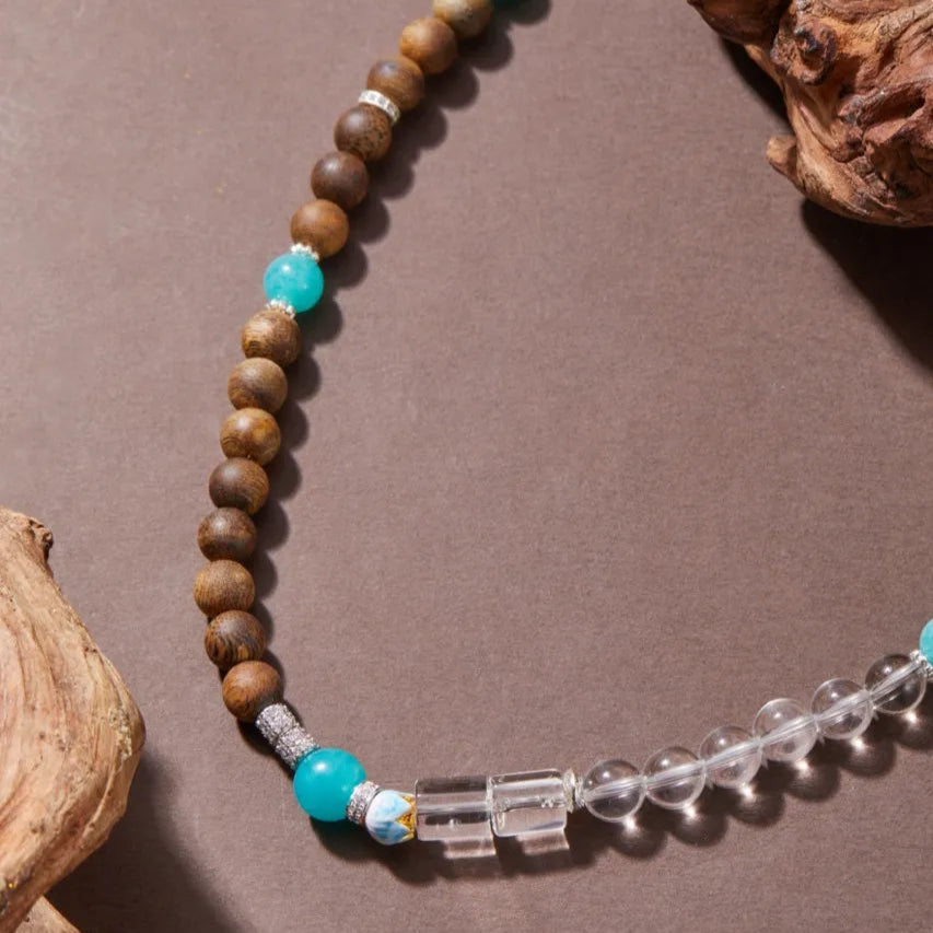 Agarwood Harmony Amazonite Bracelet