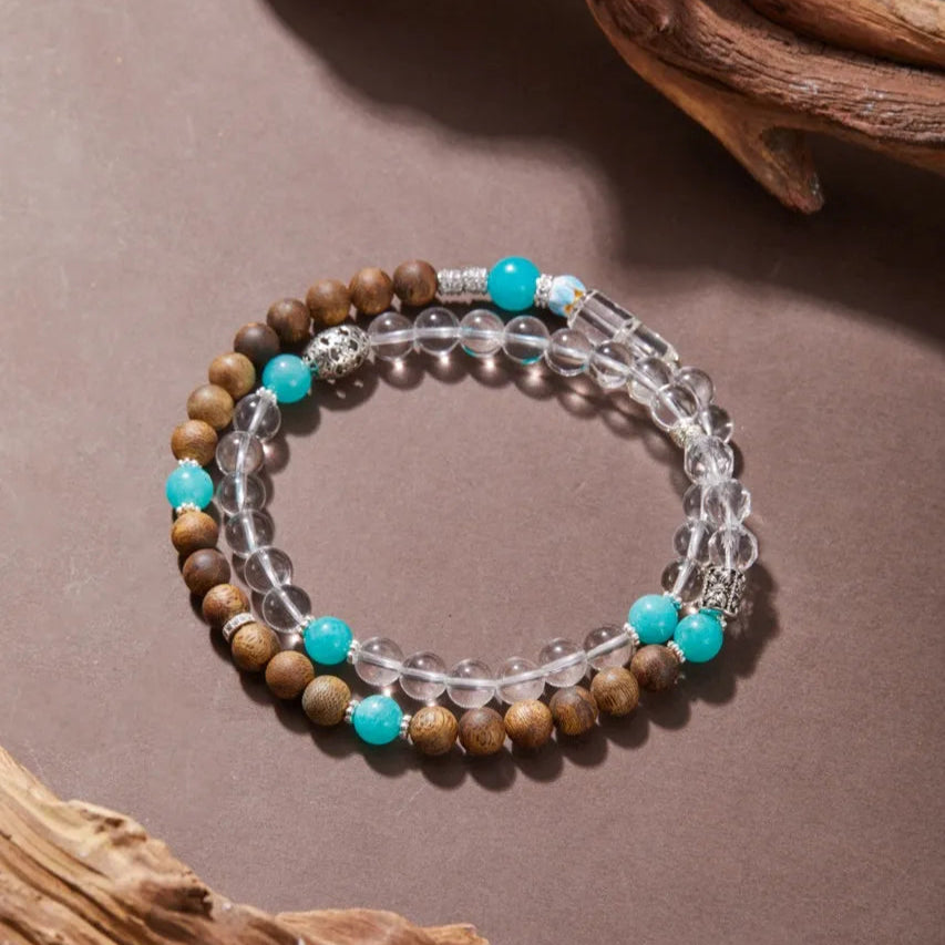 Agarwood Harmony Amazonite Bracelet